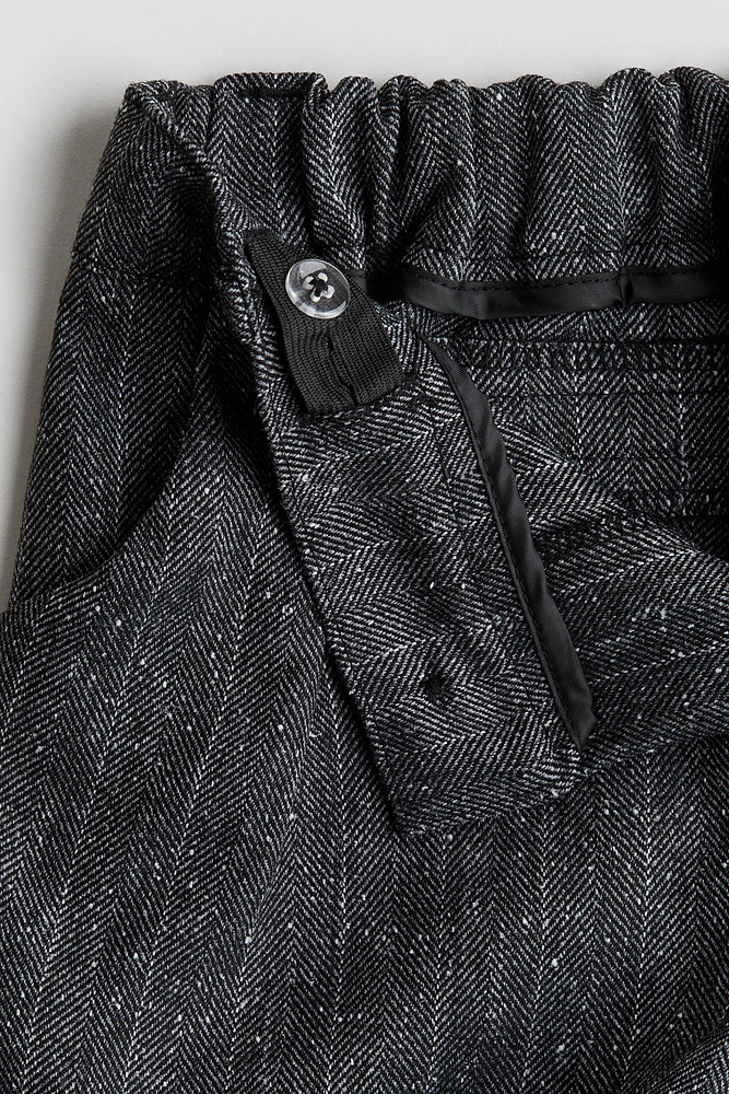 Short à pinces