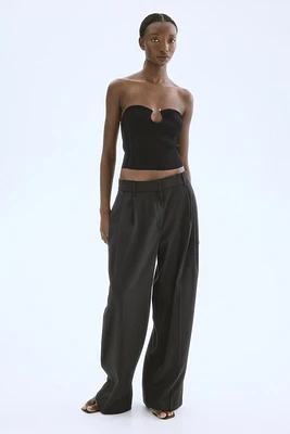 Rib-Knit Tube Top