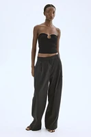 Rib-Knit Tube Top