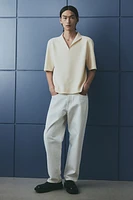 Regular-Fit V-Neck Polo Shirt