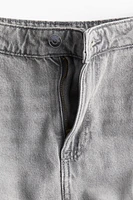 Denim Cargo Pants