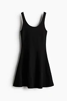 Dress with Flared Skirt