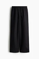Linen Drawstring Pants