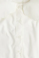 Chemisier en coton avec col