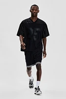Loose-Fit Printed Sports Shirt with DryMove™