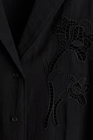 Eyelet Embroidered Shirt