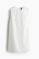 Eyelet-Embroidered Cotton Dress