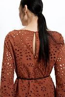 Eyelet Embroidered Dress
