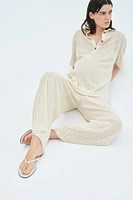 MAMA 2-Piece Crochet-Look Set