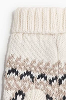 Jacquard-Knit Dog Sweater