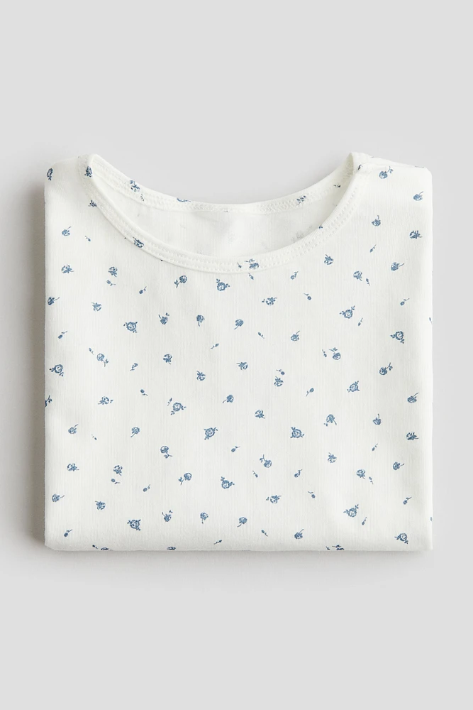 Printed Boxy Top