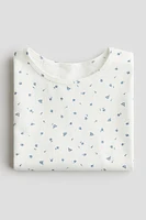 Printed Boxy Top