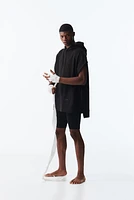 Loose Fit Sleeveless Sports Hoodie