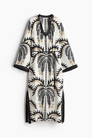 Tie-Belt Tunic Dress