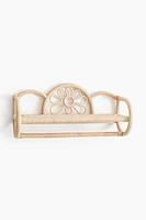 Rattan Wall-mounted Rack