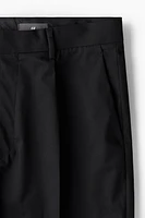 Straight Fit Suit Pants