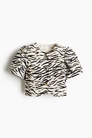 Puff-Sleeved Blouse