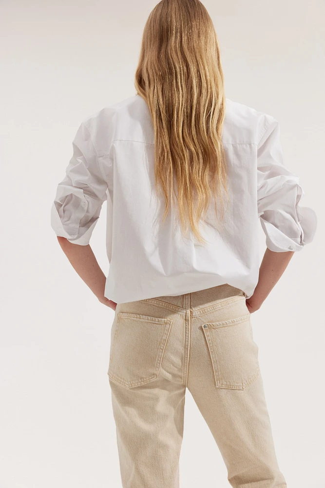 Slim Straight High Ankle Jeans