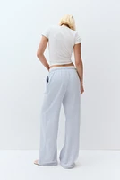 Wide-leg Joggers
