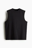 Regular-Fit Washed Tank Top