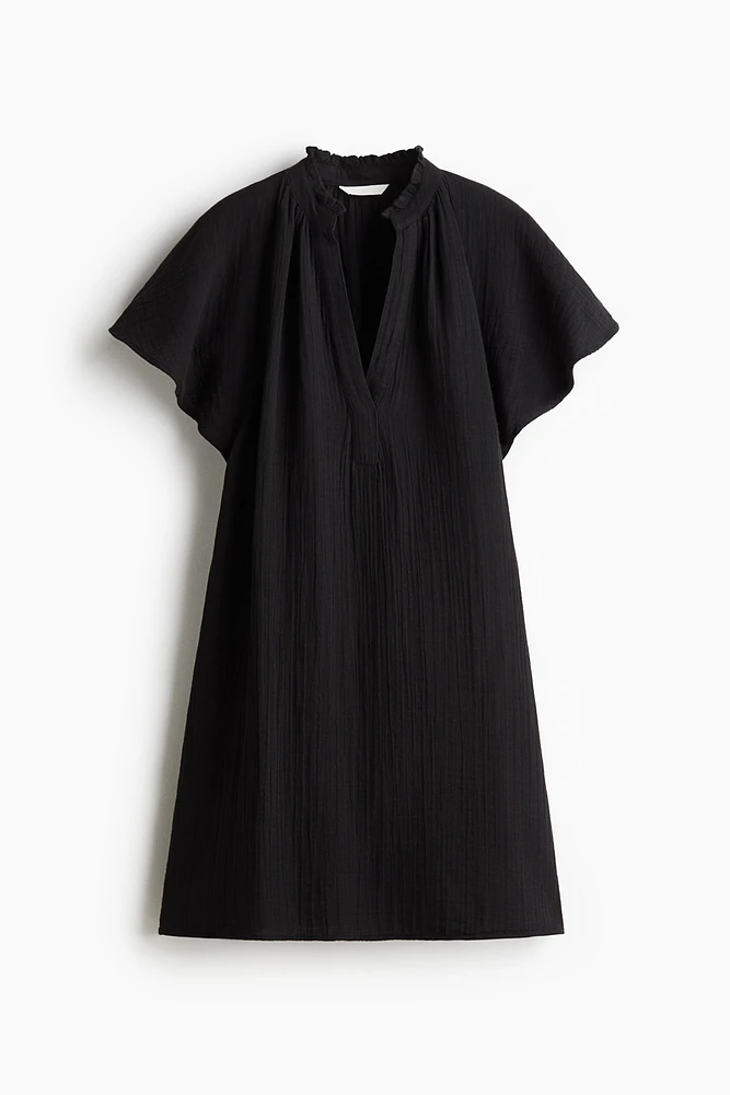 A-Line Muslin Dress