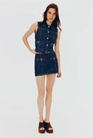 Denim Skort