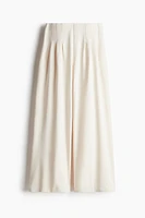 Wide-Leg Jersey Pants