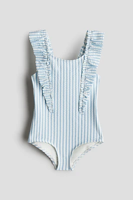 Ruffle-Trimmed Swimsuit