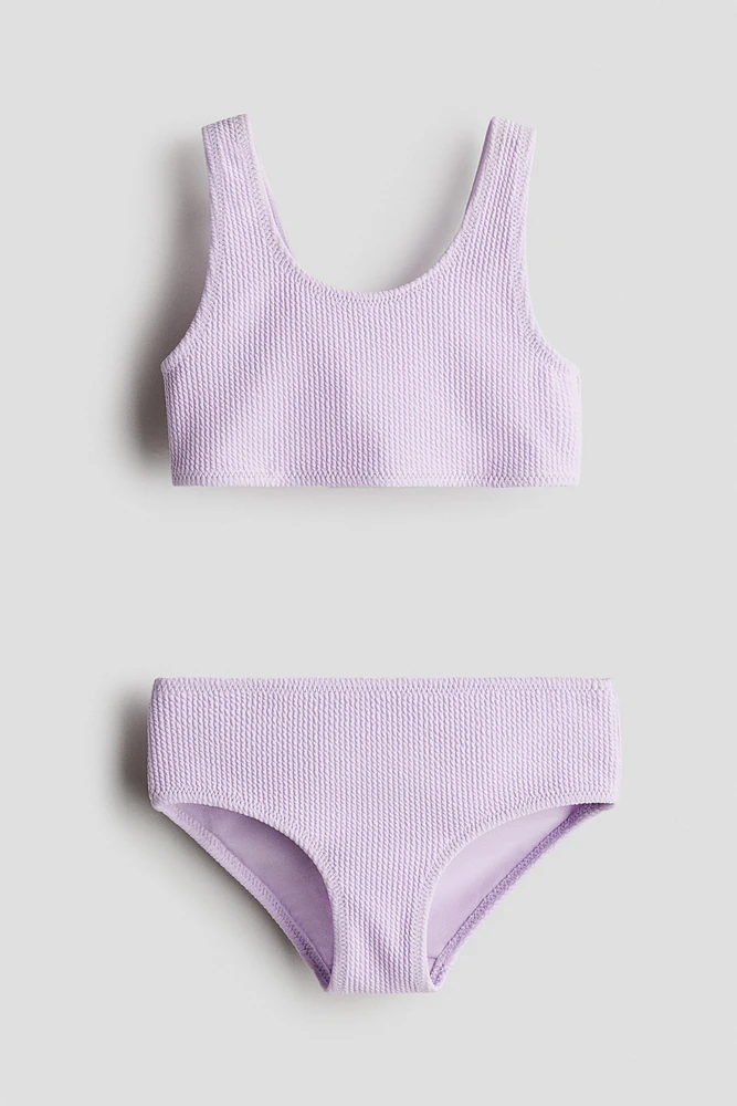 Textured Two-Piece Swimsuit