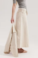 A-Line Denim Skirt