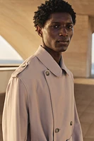 Relaxed-Fit Trench Coat