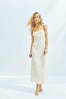 Embellished Slip Dress