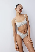 Soft-Cup Cotton Bra