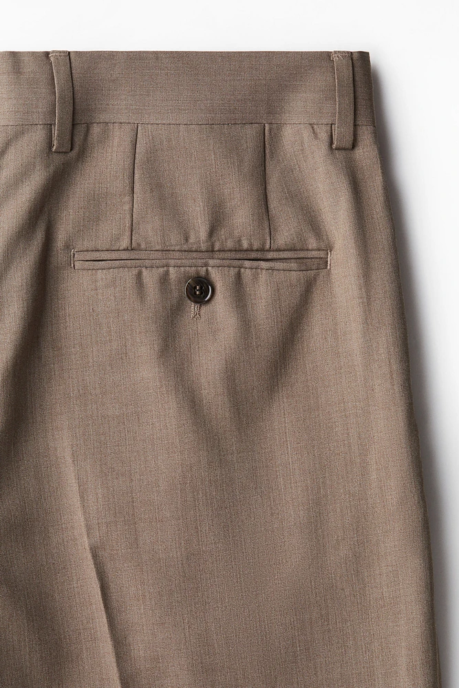 Regular-Fit Suit Pants