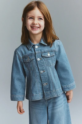 Flared Denim Jacket
