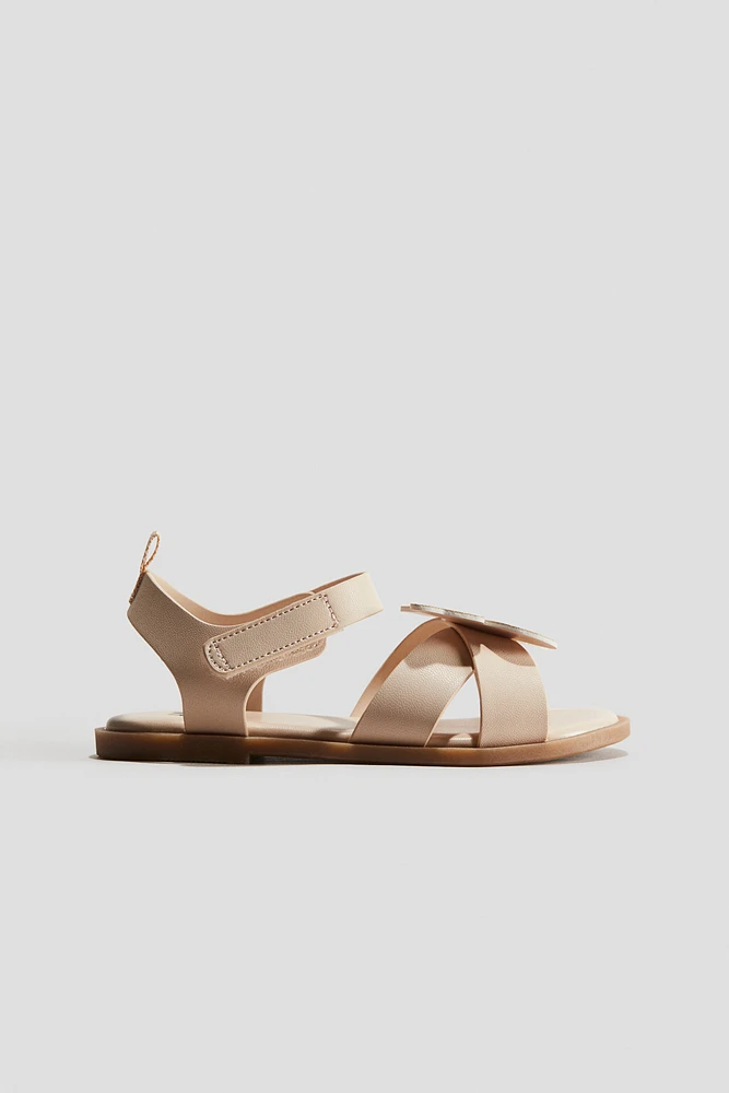 Appliquéd Sandals
