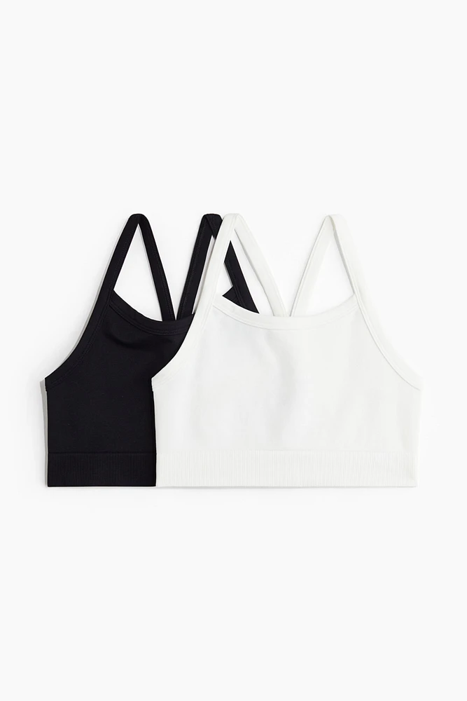 2-Pack Seamless Sports Tops with DryMove™