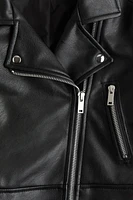 Veste de style motard