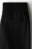 Cotton Twill Shorts