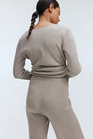 MAMA Rib-Knit Pants