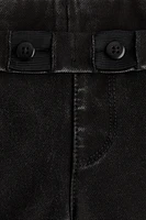 Wide Denim-look Pants