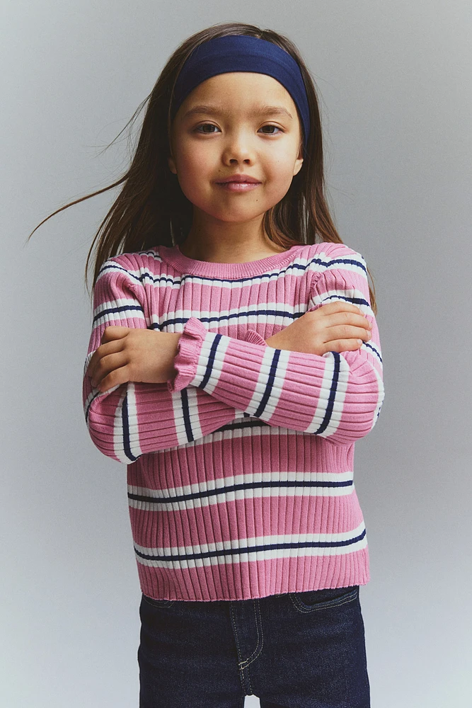 Rib-knit Sweater