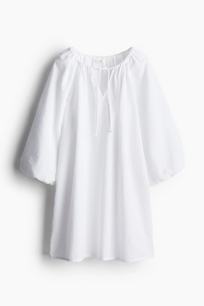 Seersucker Dress