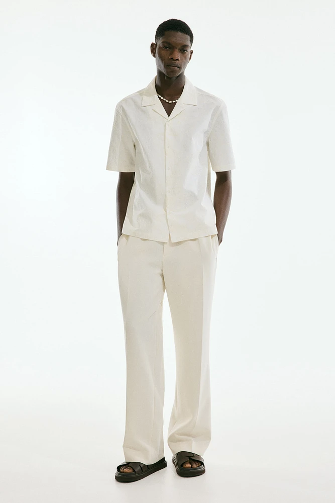 Regular-Fit Embroidered Resort Shirt