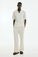 Regular-Fit Embroidered Resort Shirt