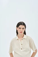 MAMA 2-Piece Crochet-Look Set