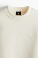 Loose-Fit Printed Sweatshirt
