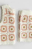 2-Piece Crocheted Cotton Set
