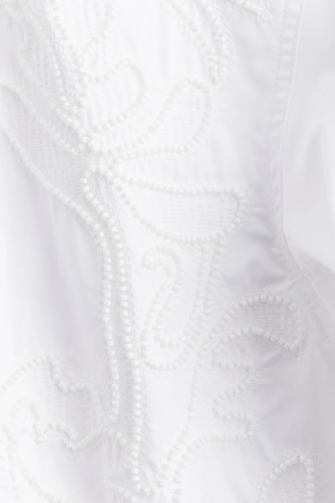 Embroidered Cotton Shirt