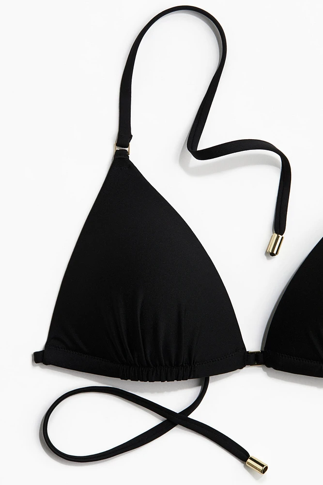 Push-Up Triangle Bikini Top